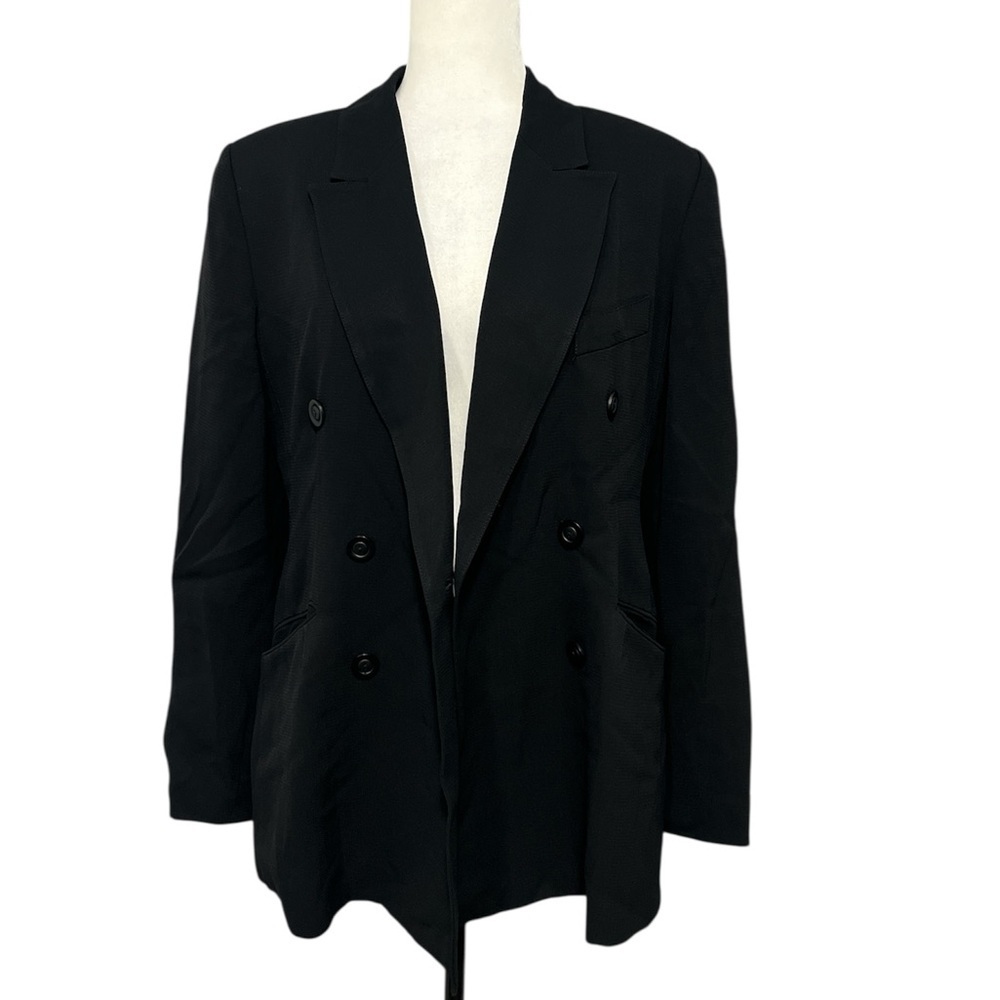 HOLT RENFREW Double Breasted Blazer - Picture 2 of 11